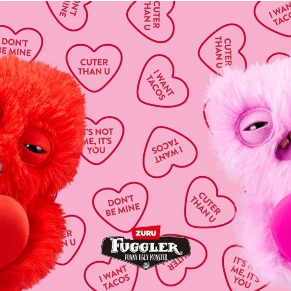 Fugglers Love Fugg funny ugly monster plush